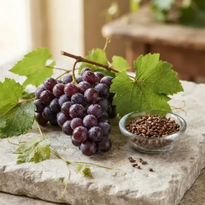 Semilla de uva, Vitis vinifera