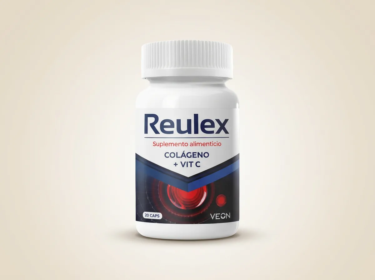 Fórmula de Reulex con colágeno, MSM y ácido hialurónico