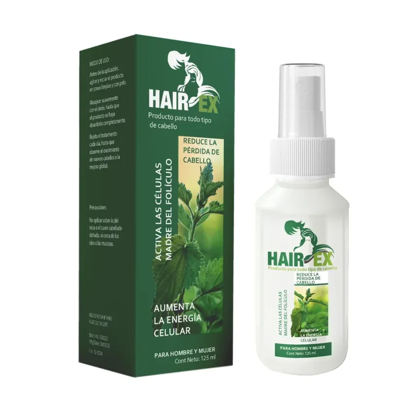 HairEx Spray Capilar — Spray capilar para hombre y mujer, 125 ml