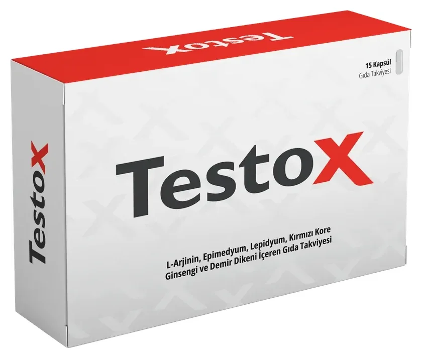 TestoX — 15 kapsül