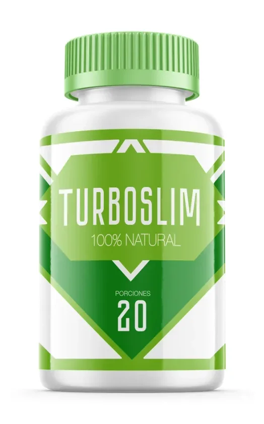 Turboslim 100% Natural — Hercampuri, té verde, espirulina, linaza y chía