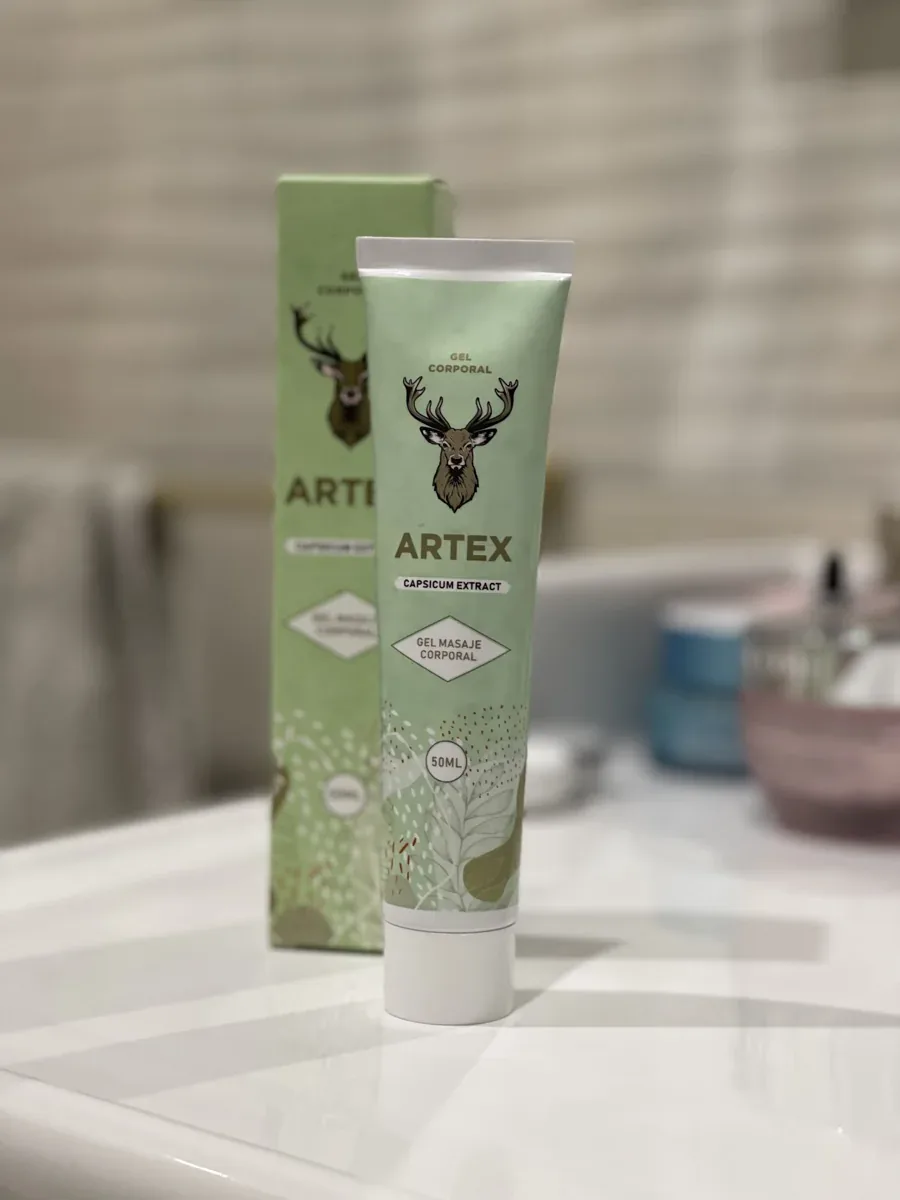 Artex — foto de un cliente en Guatemala: el envase tal como llega el pedido