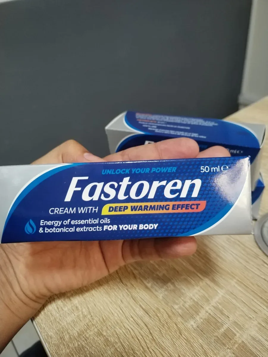 Fastoren — foto de un cliente en Guatemala: el envase tal como llega el pedido